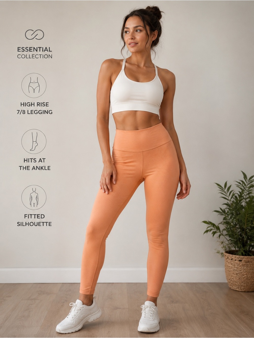 Calia High Waisted 7/8 length leggings